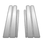 6Pc Chrome Pillar Post Covers for 94-99 Cadillac Deville - P1407