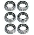 Set of 6 Rear Wheel Bearings Kit for Chevrolet C60 Kodiak (1990–2000)