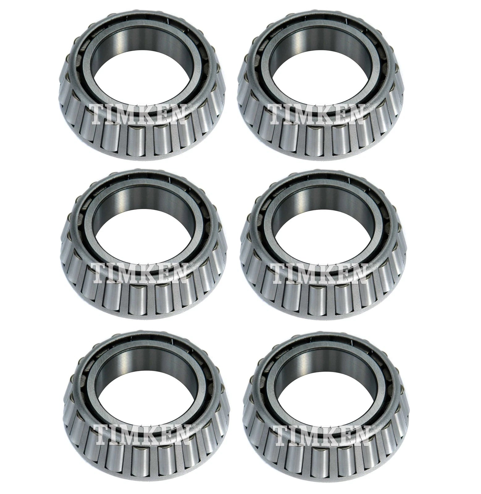 Set of 6 Rear Wheel Bearings Kit for Chevrolet C60 Kodiak (1990–2000)