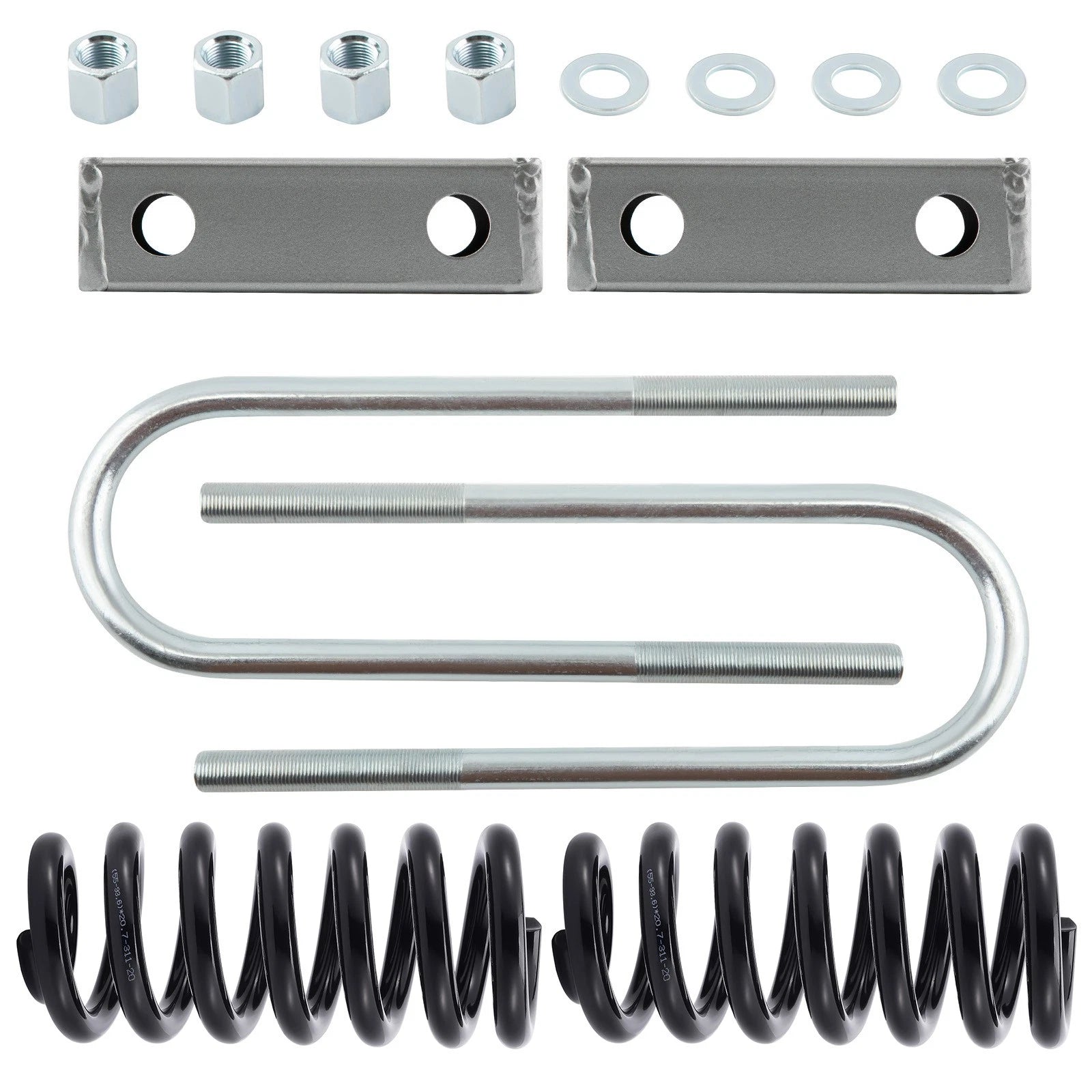 2" Drop Front 3" Rear Lowering Kit for Chevy C10 GMC C15 (1963–1972)