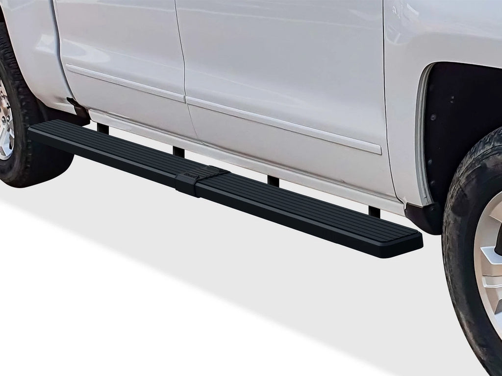 6in Wheel to Wheel Running Boards for Silverado Sierra Crew Cab (2007–2018)