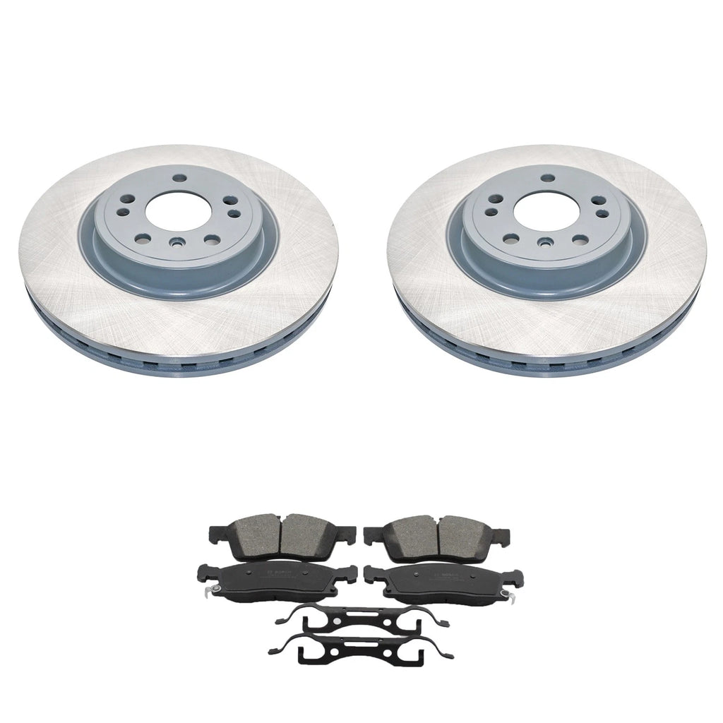 DuraGo Front Rotors & Bosch QuietCast Ceramic Pads for Mercedes ML350 (2006–2011)