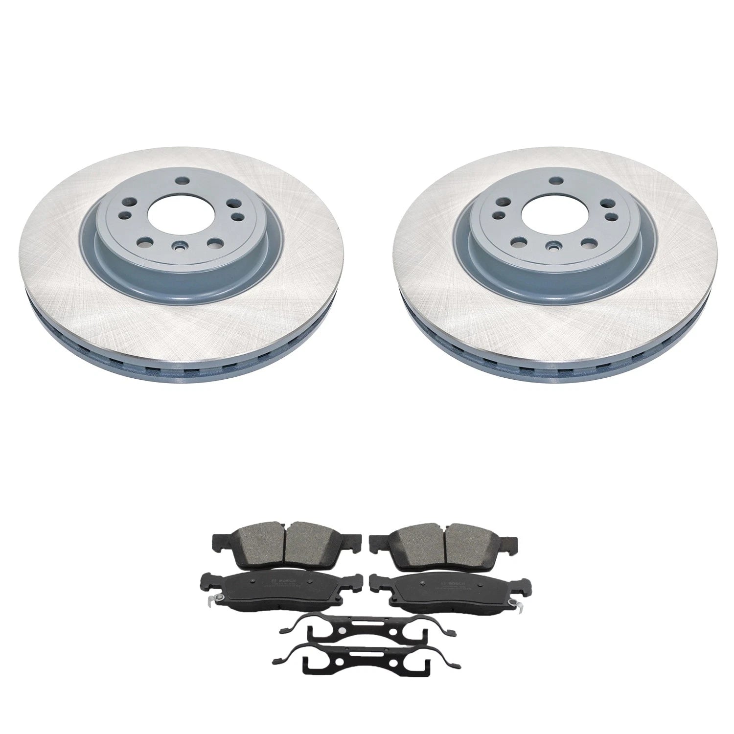 DuraGo Front Rotors & Bosch QuietCast Ceramic Pads for Mercedes ML350 (2006–2011)