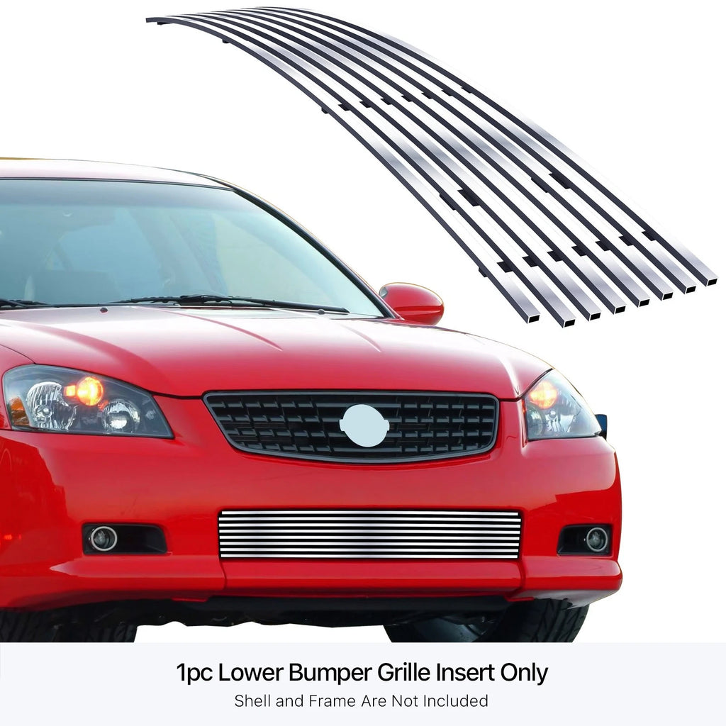 Stainless Chrome Billet Grille Insert for Nissan Altima (2005-2006)