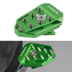 Alu Rear Brake Pedal Plate Tip Extension Pad for Kawasaki KLR650 (2008–2018)