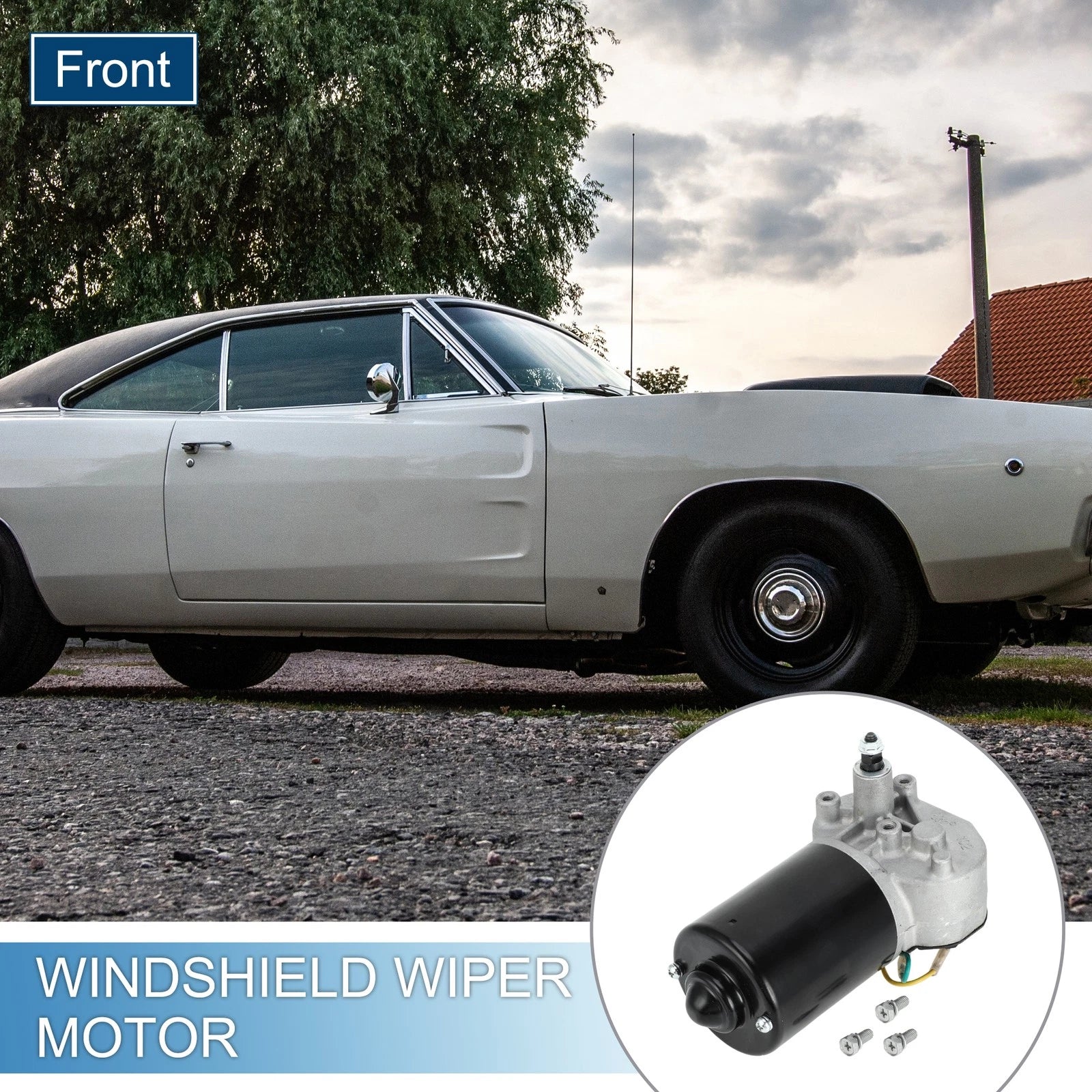Front Windshield Wiper Motor for Chrysler Town & Country (1985–1987) No.4339449