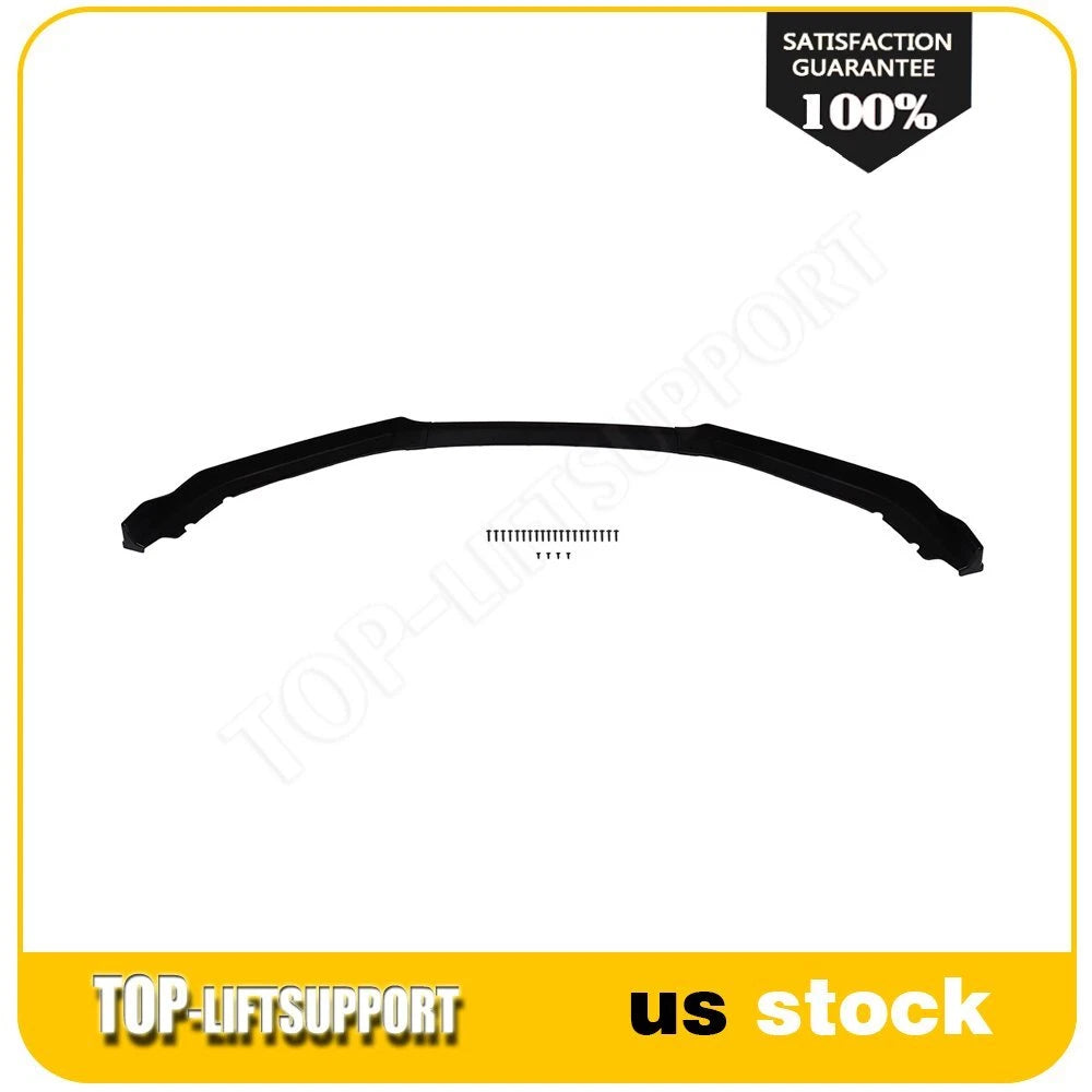 Front Bumper Lip Body Kit Spoiler for Honda Civic (2016–2021) Glossy Black