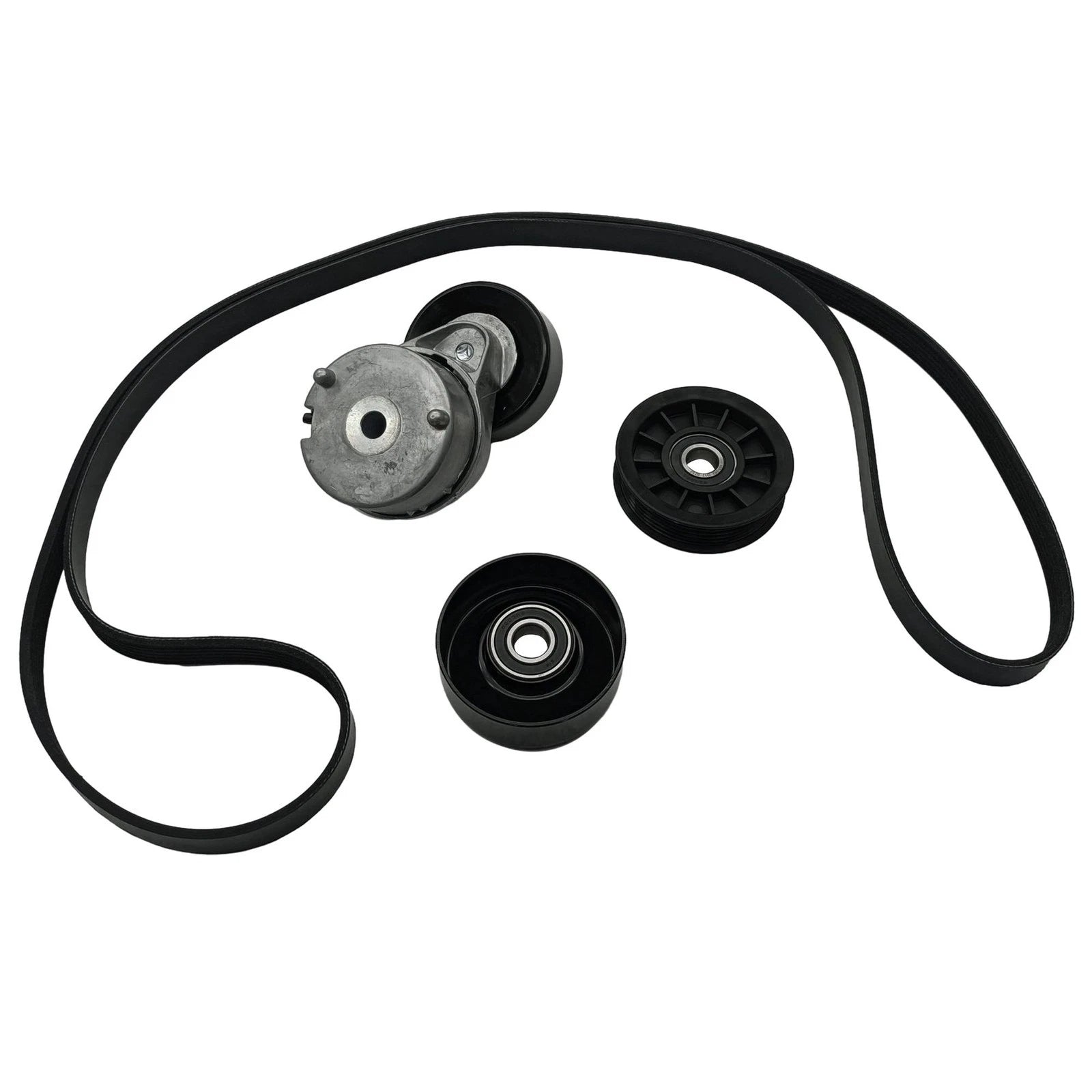 Serpentine Belt Drive Component Kit for Ford F150 4.2L V6 (1997–2000) 90K38138C