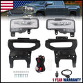 LED Fog Lights for GMC Sierra 1500 (2016–2018) - Front Bumper Driving Lamps