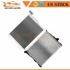 AC condenser and radiator assembly for BMW 320i (2001–2005)