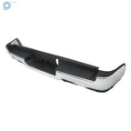 Chrome Rear Step Bumper Assembly for RAM 1500 (2019-2023) with Sensor Holes