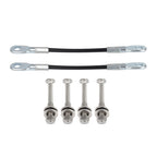 Set of 2 Marine Boat Seat Cables 7" for Millennium B101-00