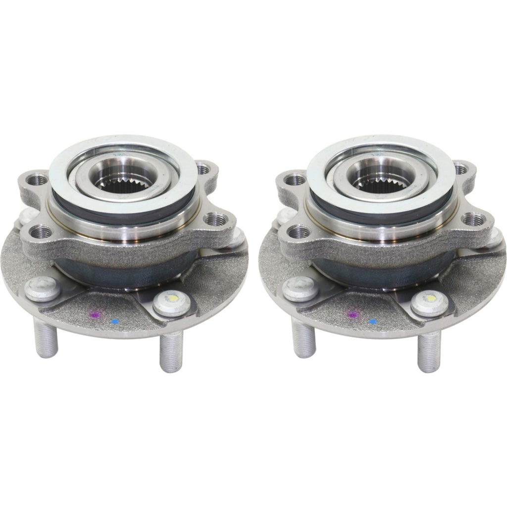 Wheel Hubs for Nissan Juke (2011–2017) Front Left & Right with Bearing AWD