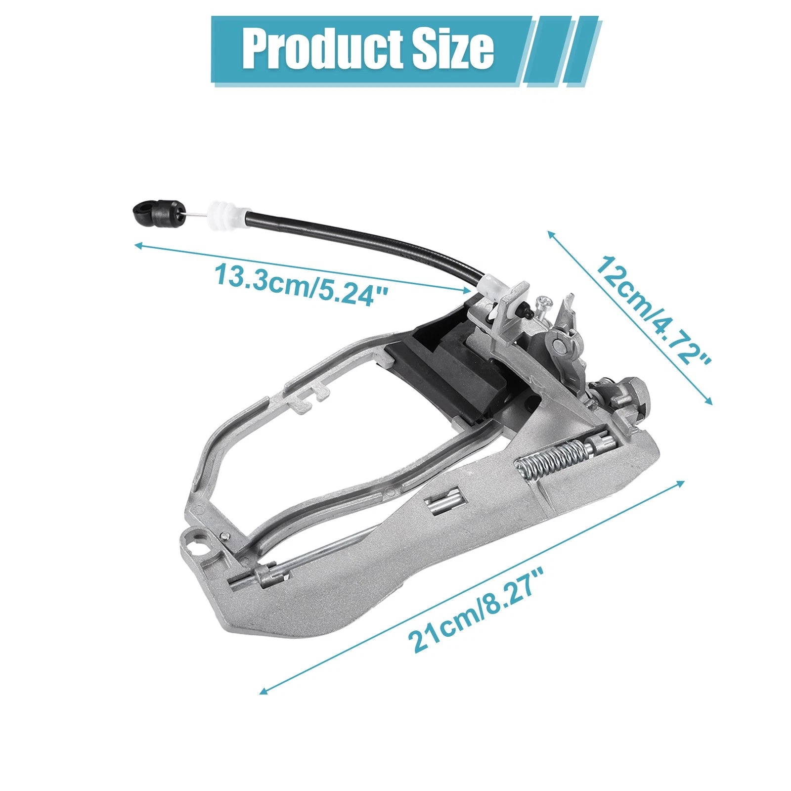 Set of 2 Outside Door Handle Carriers for BMW E53 X5 (2000–2006)