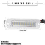 2pcs LED License Plate Light for Mercedes-Benz G500 (2013–2021) No.A4639060046