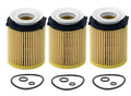 Set of 3 Engine Motor Oil Filters for Freightliner Infiniti Mercedes (2.0L)