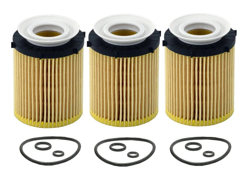 Set of 3 Engine Motor Oil Filters for Freightliner Infiniti Mercedes (2.0L)