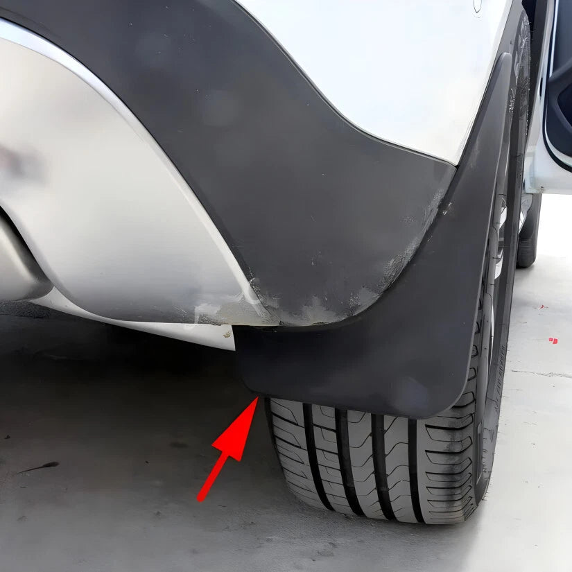 Set of 4 Splash Guards Mud Flaps for Mercedes Benz GLA X156 (2014–2020)
