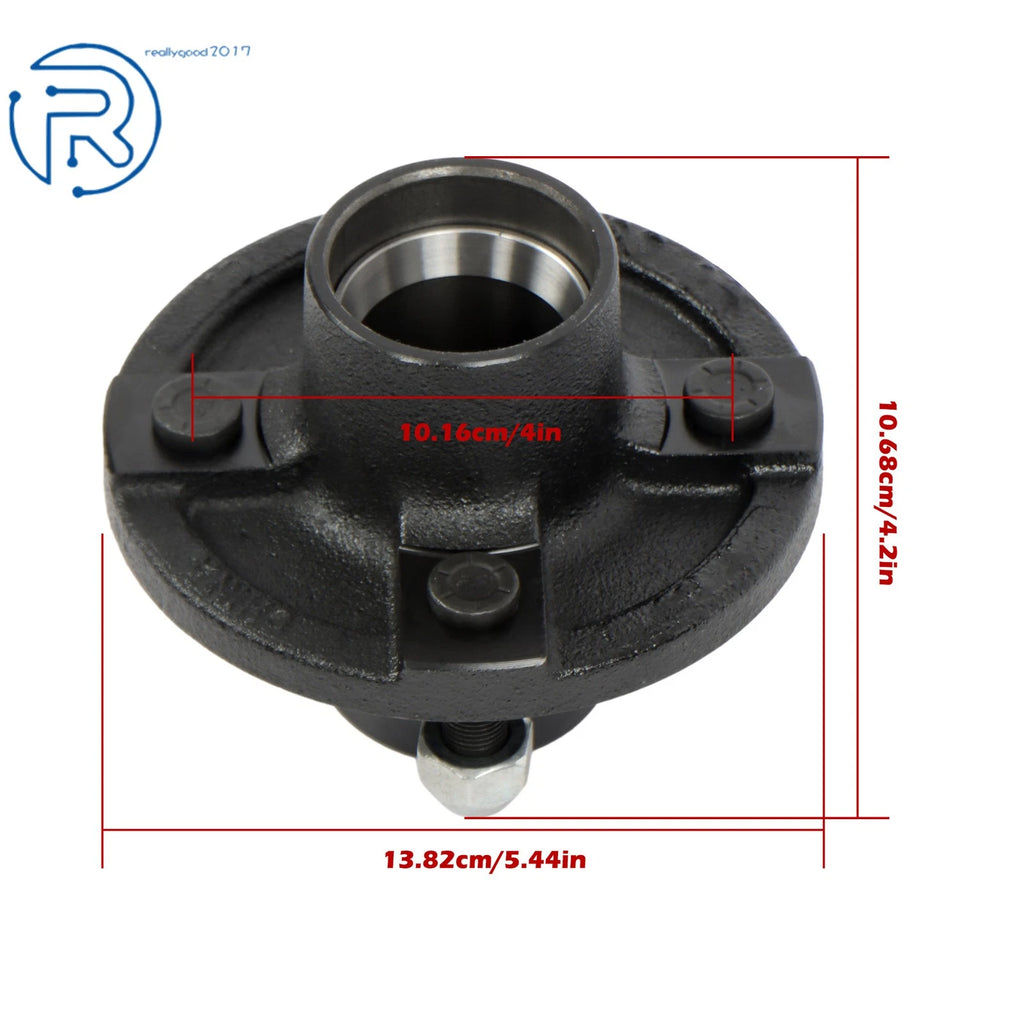 2X 2000 lbs 1" Spindle Axles Bearing Kits for Trailer Hub (4 on 4)