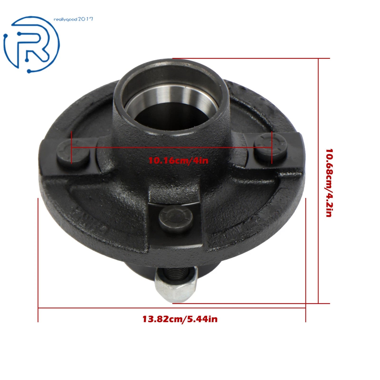 2X 2000 lbs 1" Spindle Axles Bearing Kits for Trailer Hub (4 on 4)