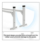 Adjustable Aluminum Roof Ladder Rack Bracket for Enclosed Trailers (Any Year)