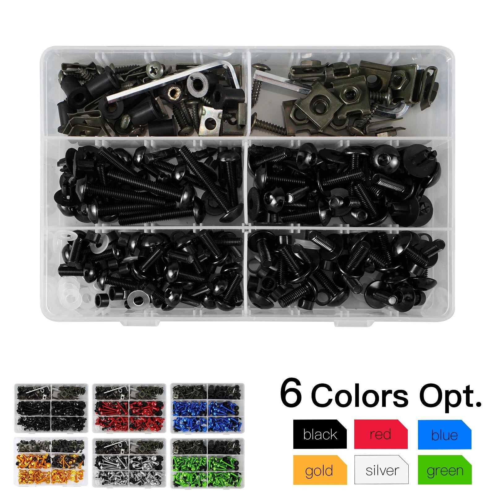 Fairing Bolts Kit for Triumph Daytona 675 600 900 955i 1200 (2006–2018)