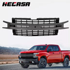 Front Bumper Hood Upper Grille for Chevrolet Silverado 1500 (2019–2022)