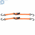 2 Pack Tie-Down Straps for Boat Trailer (1 Inch x 4 FT)