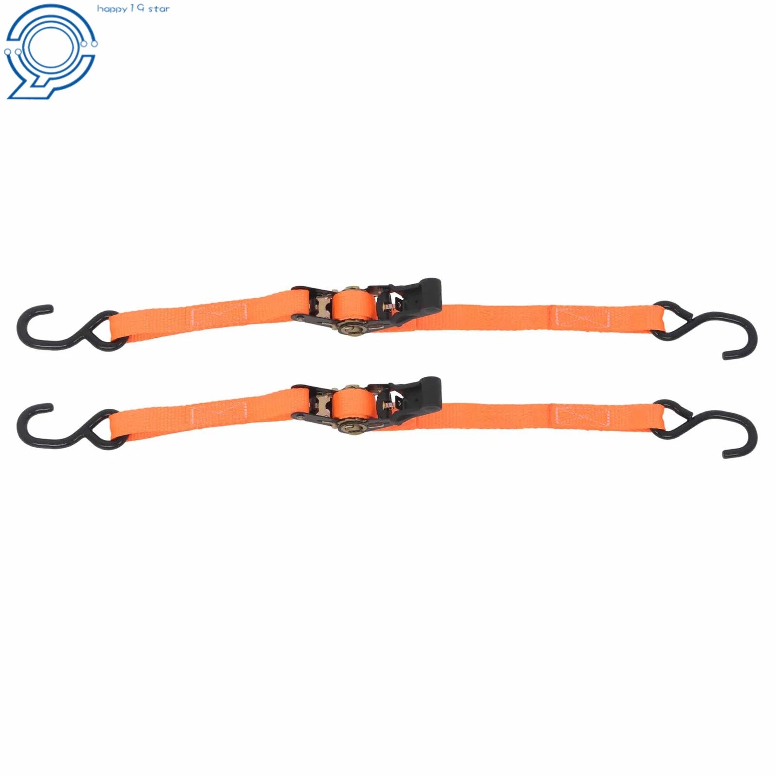 2 Pack Tie-Down Straps for Boat Trailer (1 Inch x 4 FT)