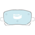 GCT Front Disc Brake Pad Set for Toyota Avensis Verso (2001–2010)