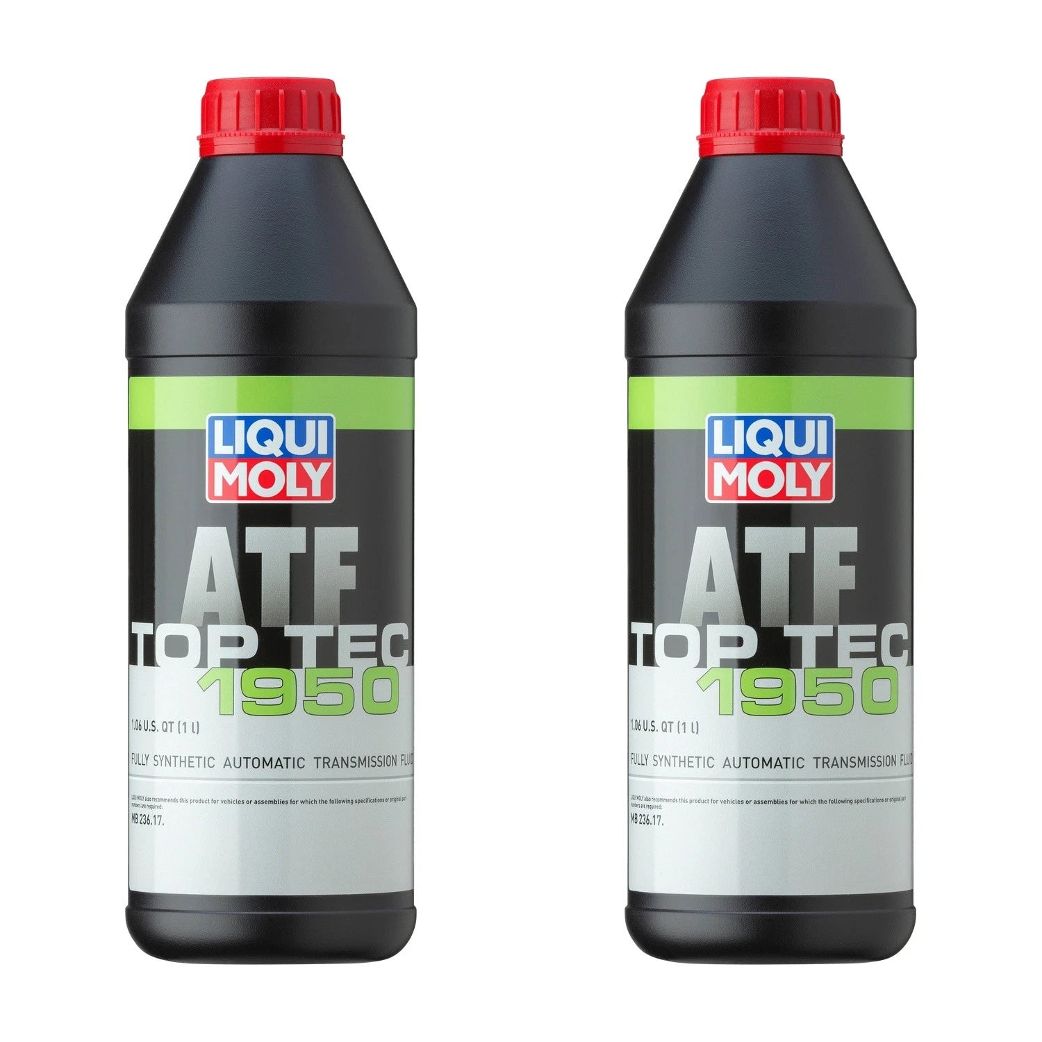Set of 2 Liqui Moly Top Tec ATF 1950 Automatic Transmission Fluid (2L)