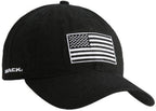 Snapback Hat/Cap for Mack Trucks (Black & White Tactical USA Flag)