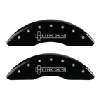 Caliper Covers Set of 4 Black for Lincoln Aviator Black Label (2020–2024)