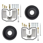2X Carburetor Repair Kit Float Diaphragm for Kawasaki Vulcan 500 (1991–1995)