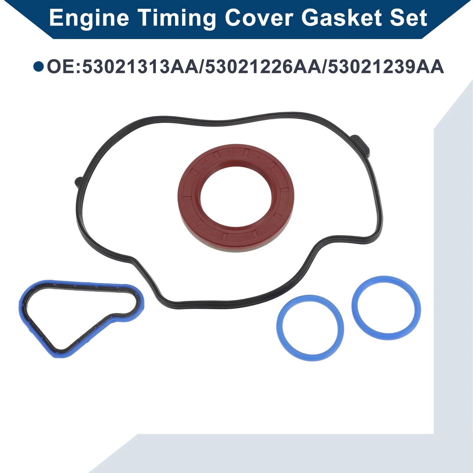 Engine Timing Cover Gasket Set TCS46022 for Dodge Durango (2003–2009)