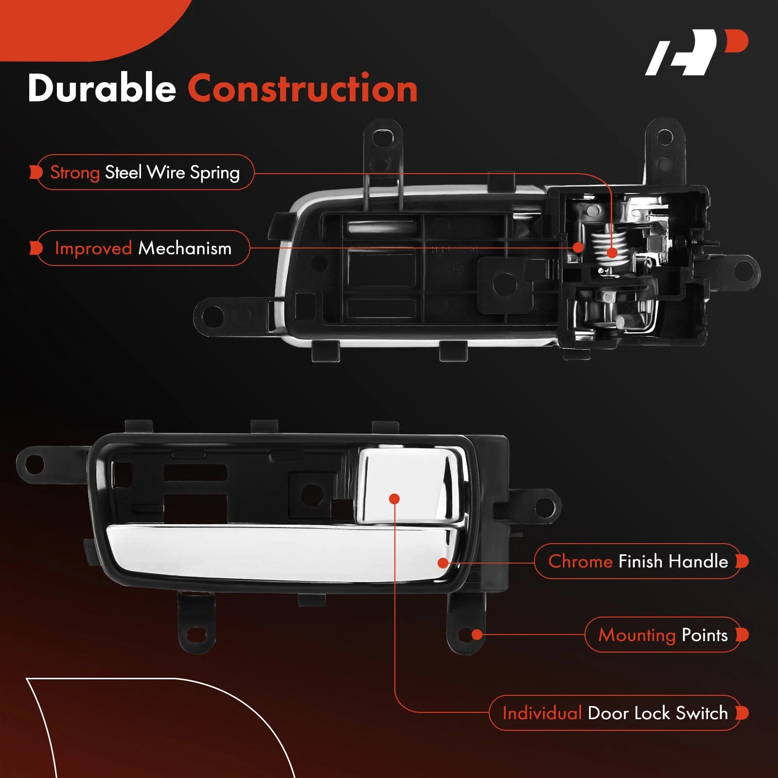 Chrome Driver Interior Door Handle for Nissan Sentra (2007-2012)