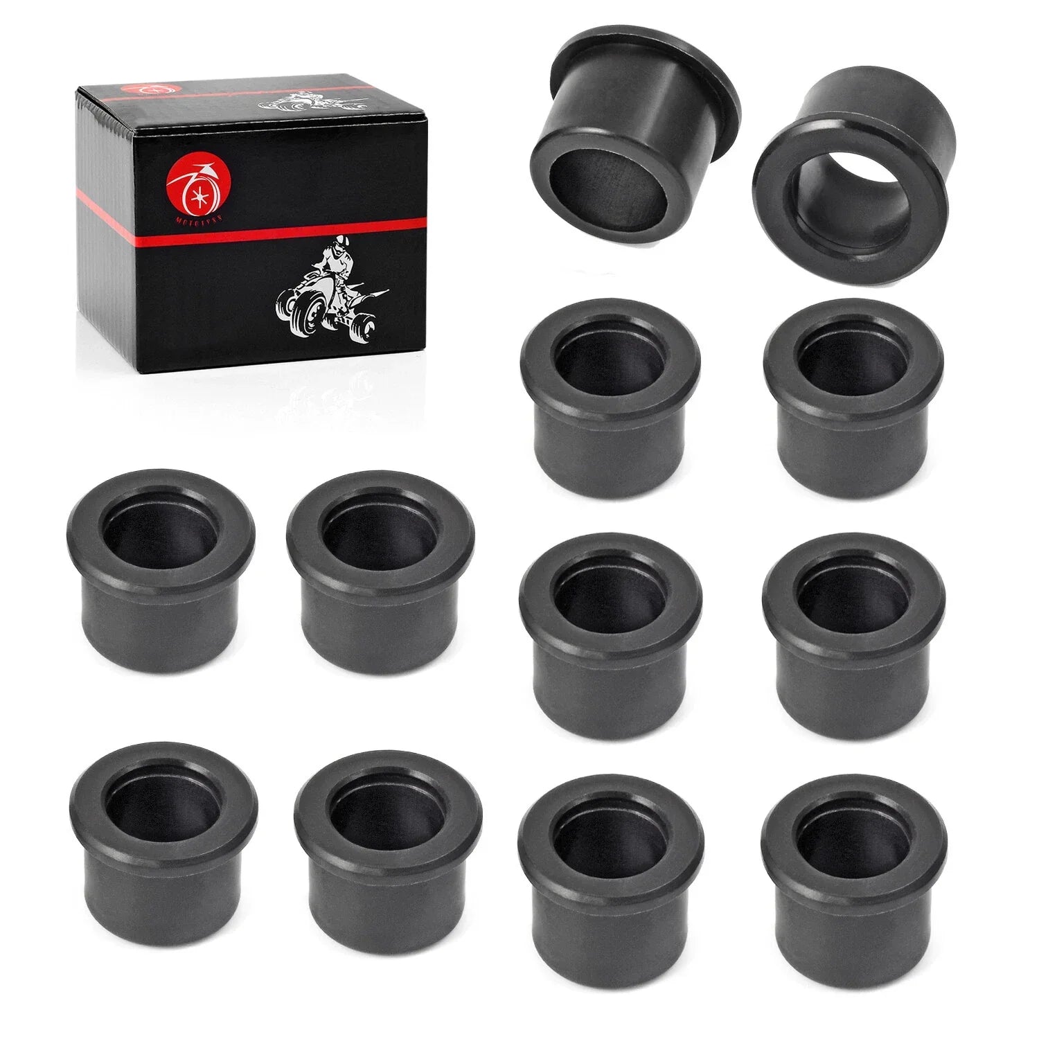 12X Front A-Arm Bushing & Cap Kit for YFZ450 (2004–2022)