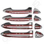 Set of 4 Chrome Door Handle Covers for Honda Pilot (2016-2020)