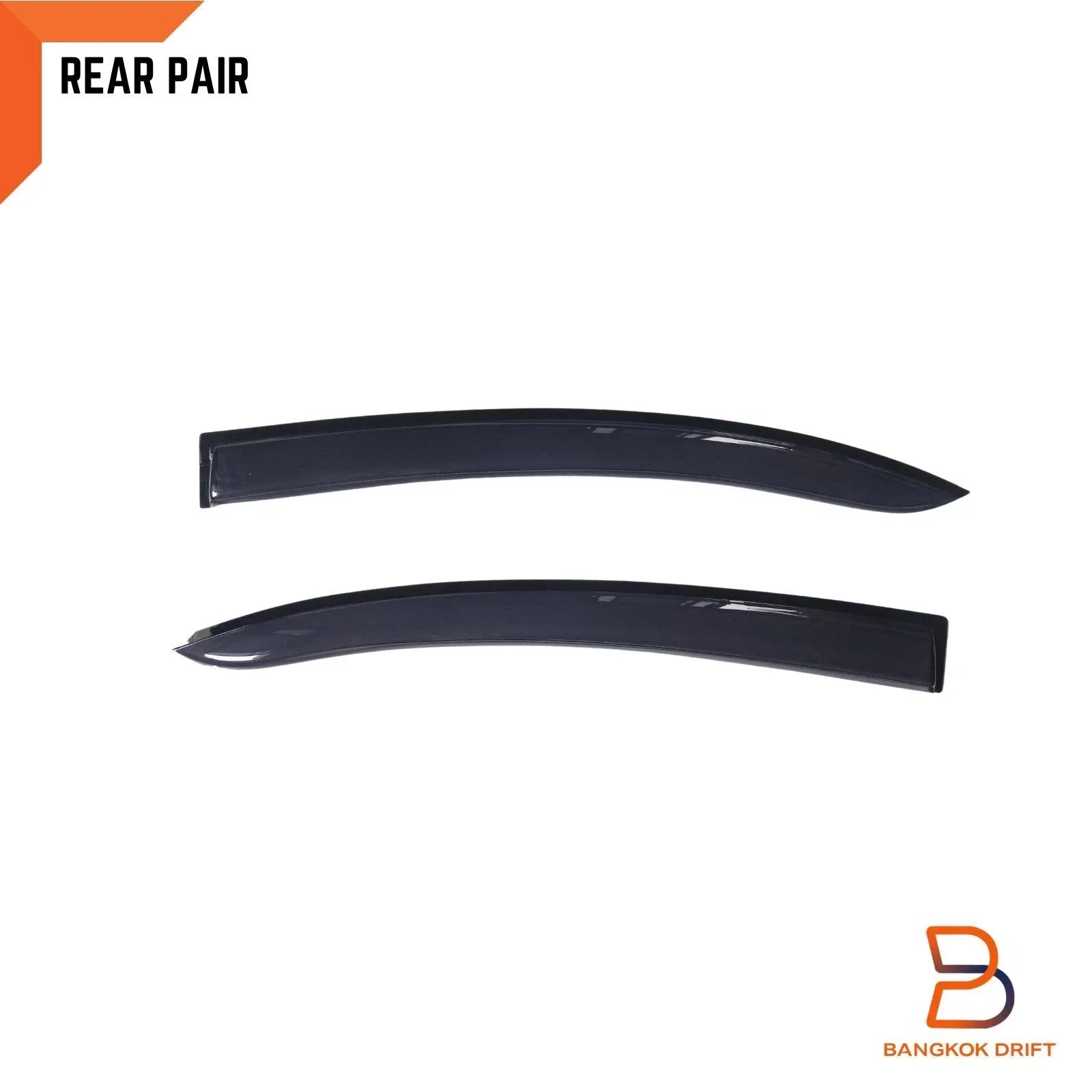 Weathershields Window Visors for Nissan Micra K13 Hatchback 2010-2016