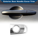Exterior Door Handle Cover Trim for Toyota Camry (2006–2009) Silver ABS