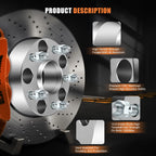 4X 1.5" Hubcentric Wheel Spacers 5x4.75 12x1.5 for Chevrolet Corvette Camaro