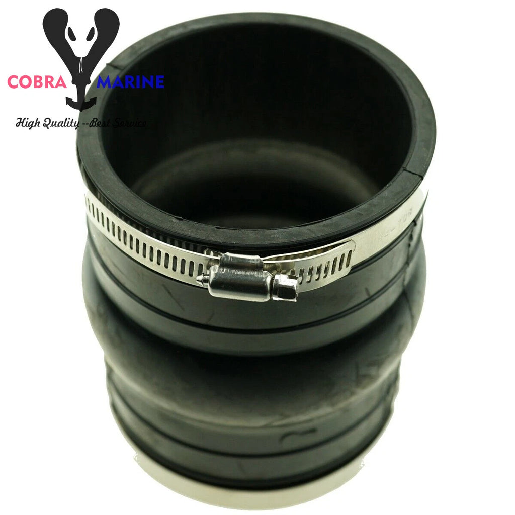 Exhaust Hose Bellows for OMC Volvo Penta 2.3L 2.5L 3.0L (1986–1998) 3852741 3863450