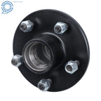 2X Trailer Axle 5x4.75 Idler Hubs w/ 3500# Bearing Kits