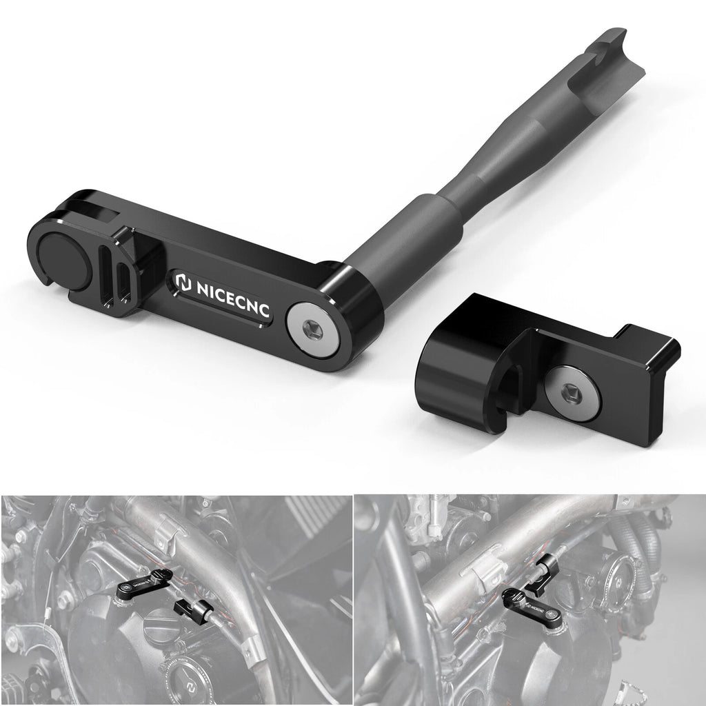 CNC One Finger Clutch Lever for Kawasaki KLR650 (2011–2018)