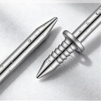 100pcs Galvanized Double Head Skirting Nails for Wood Trim (58mm)