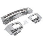 Chrome Front Bumper for Ford F250 F350 Super Duty (2011–2016) w/ Fog Light Hole