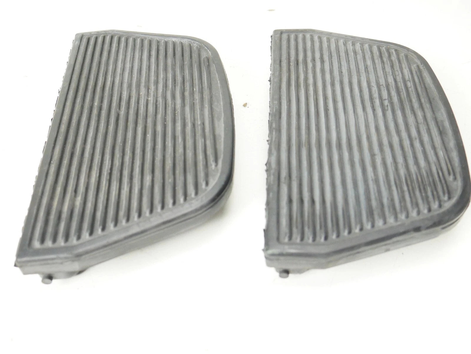 Set of 2 Rubber Floor Foot Board Inserts for Harley Touring (1986–2021)