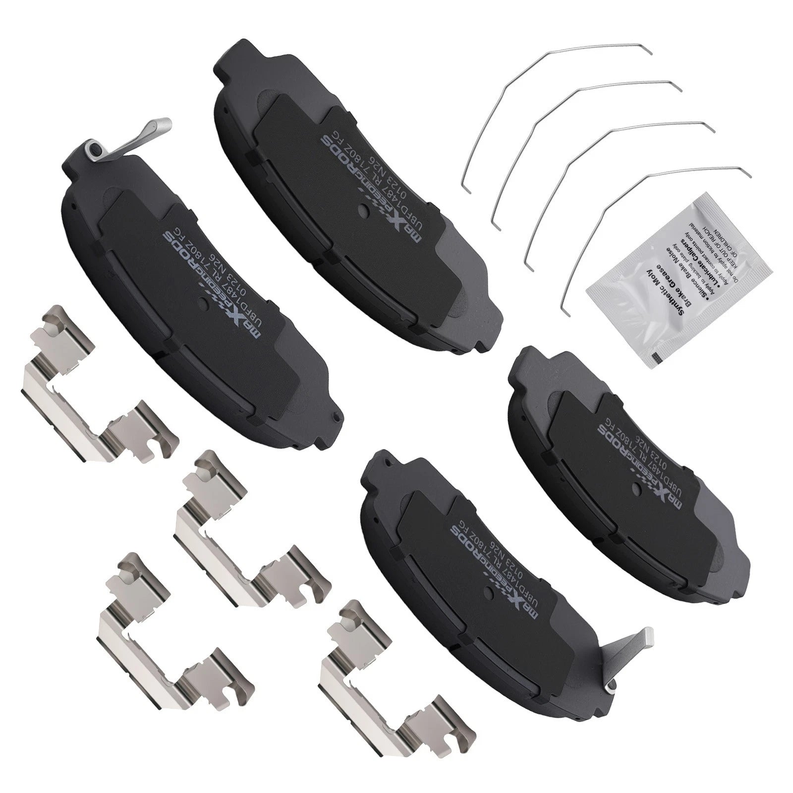 Front Ceramic Brake Pads Kit for Honda Passport/Acura RDX (2019–2025)