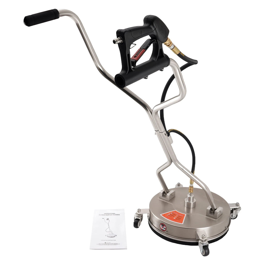 16.5" Stainless Pressure Washer Surface Cleaner for Pressure Washers (4200 PSI)