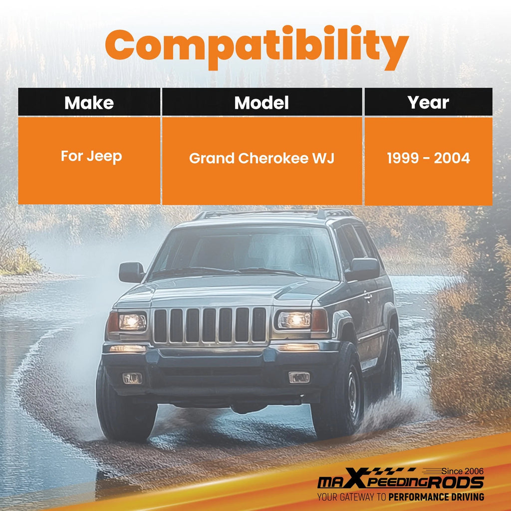 Adjustable Rear Lower Control Arms for Jeep Grand Cherokee WJ (1999–2004)